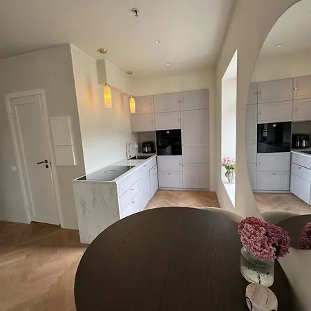 Stroken Og Aerverdig Bygardsleilighet Ved Domkirke Apartament